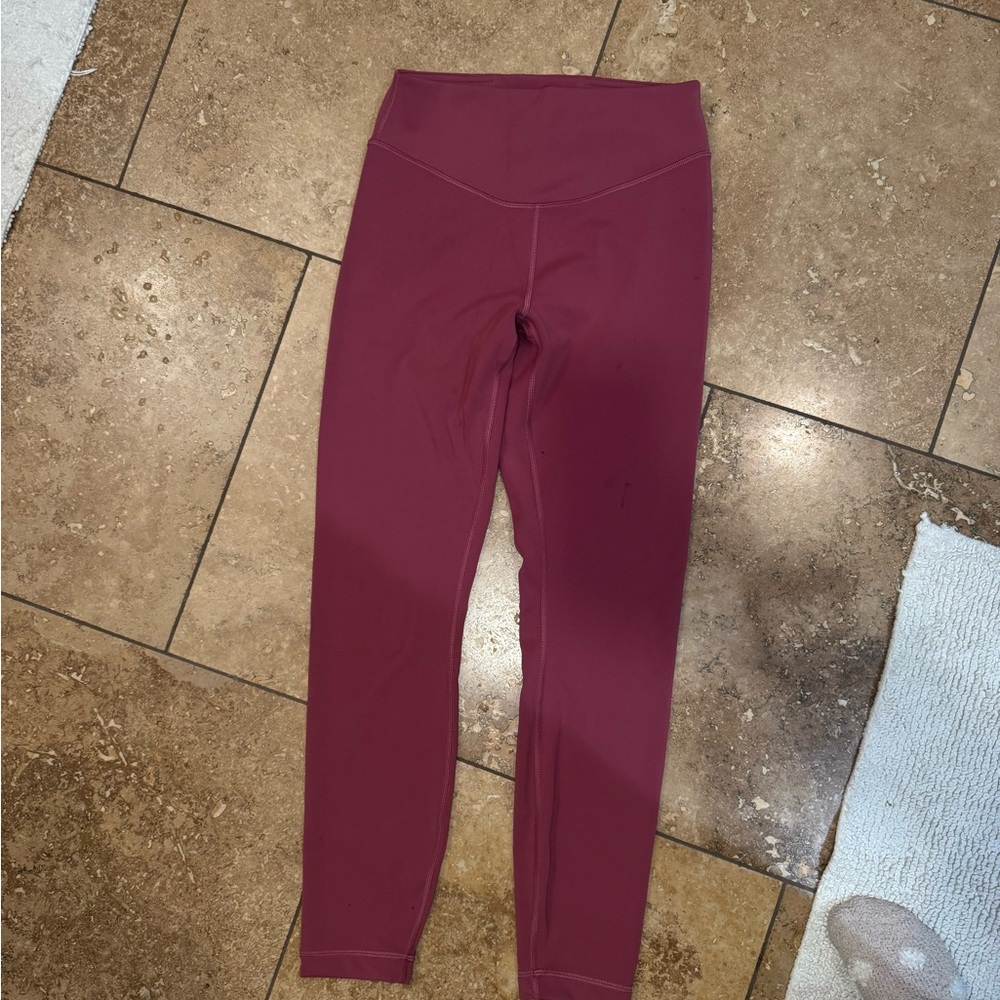 lululemon pink workout leggings